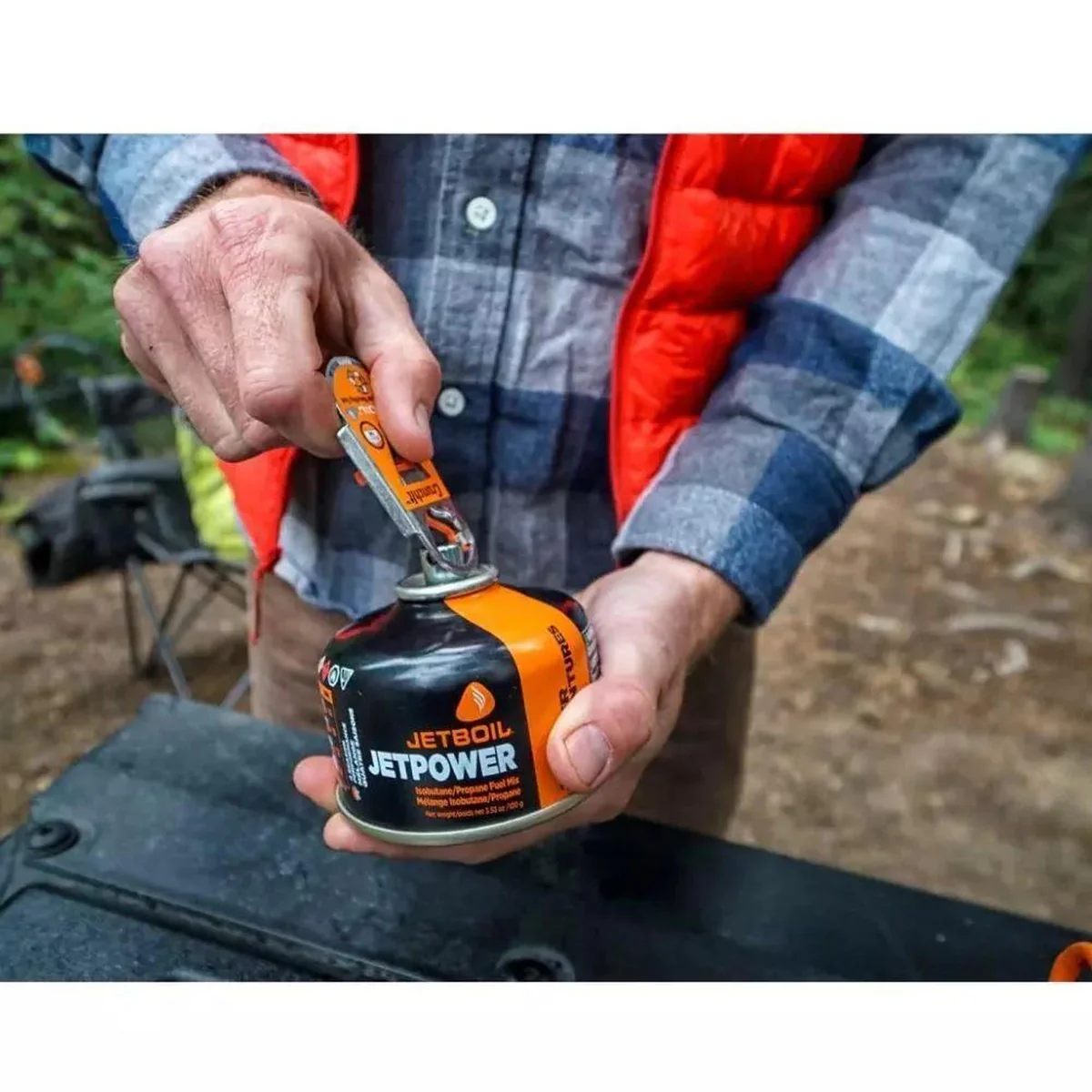 Jetboil CrunchIt Fuel Can Recycling Tool CRUNCH Steel - Image 5