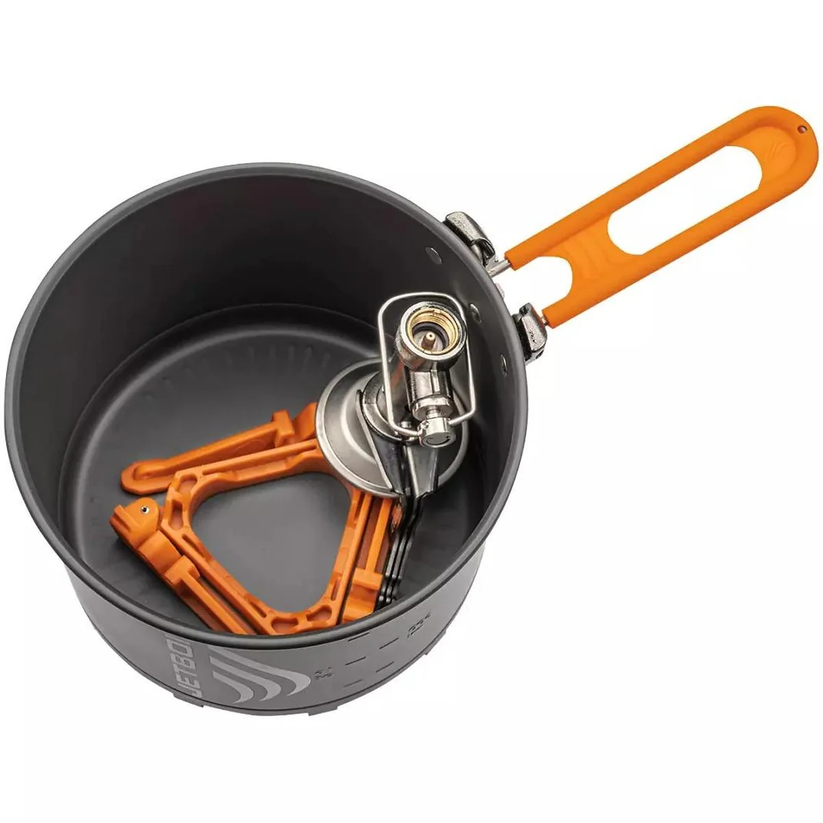 Jetboil Stash Ultralight Camping & Backpacking Stove Cooking System - Grey - Image 9