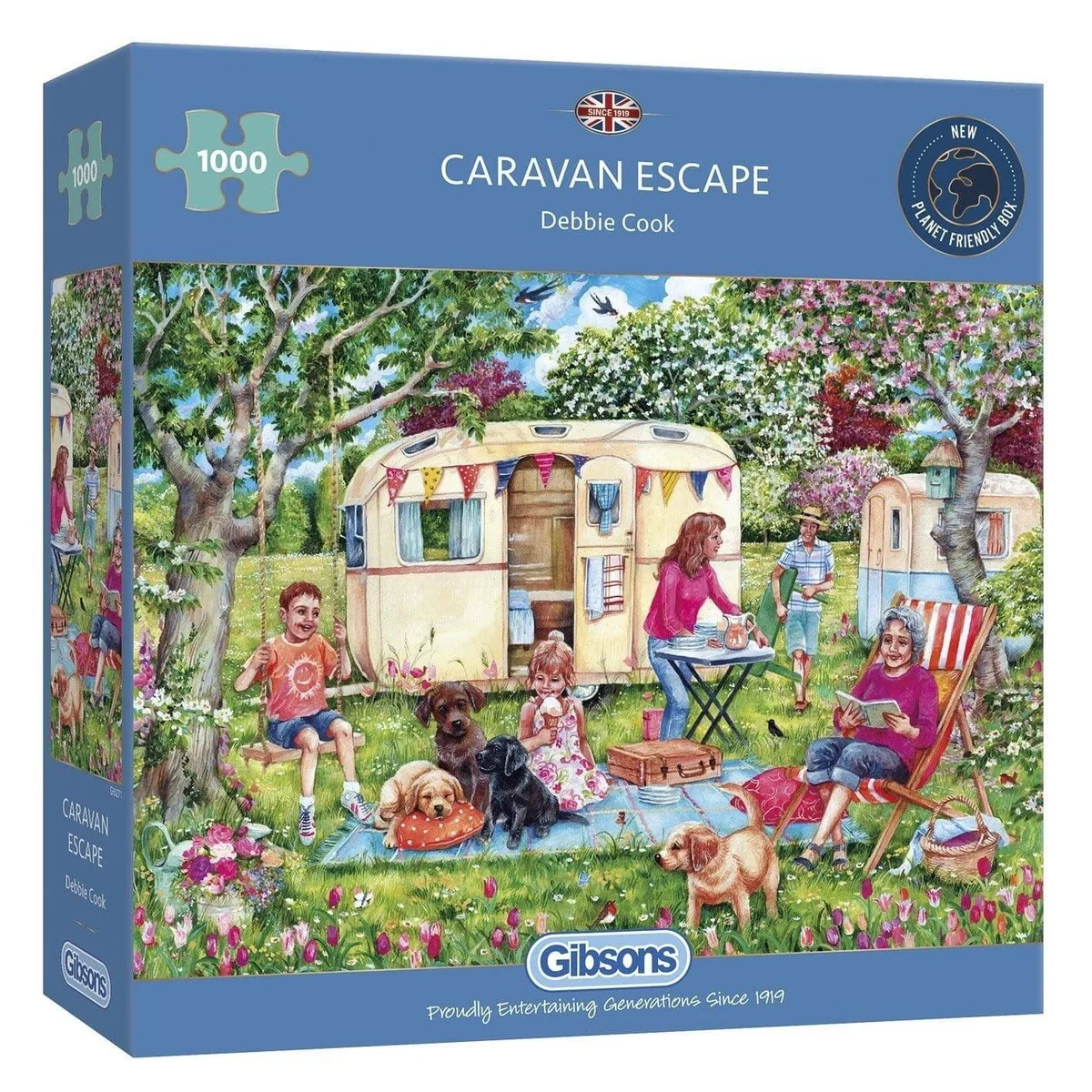 Jigsaw - Gibsons Caravan Escape 1000 Pieces G6271