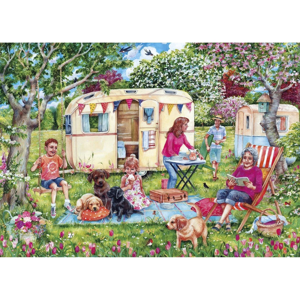 Jigsaw - Gibsons Caravan Escape 1000 Pieces G6271 - Image 2