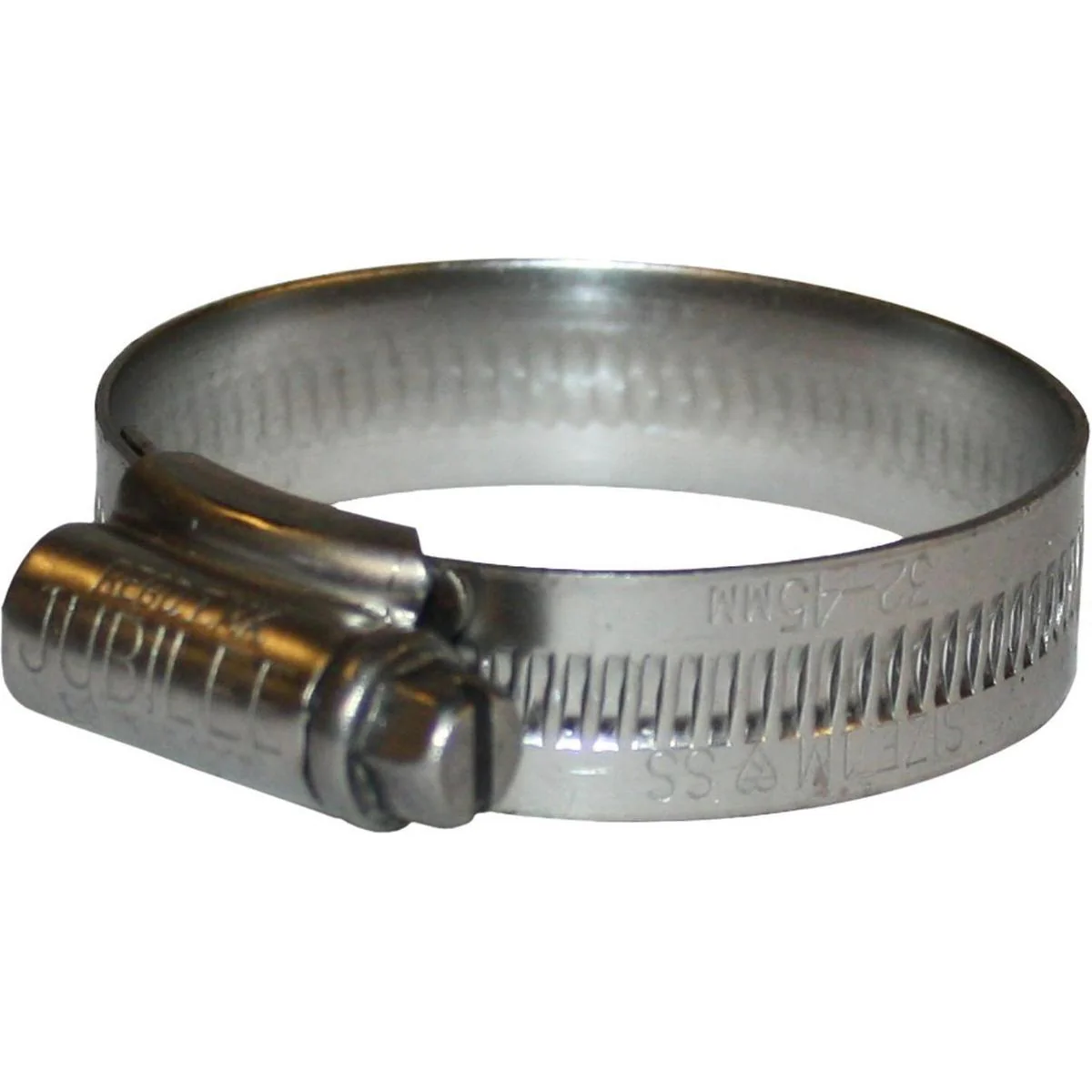 Jubilee Hose Clip 32-45mm Zinc Plated Mild Steel Size 1MMS - a reliable choice