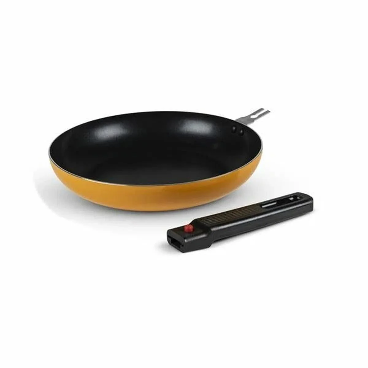 Kampa 24cm Frying Pan Round Camping Non Stick Removable Handle Sunset - Image 2