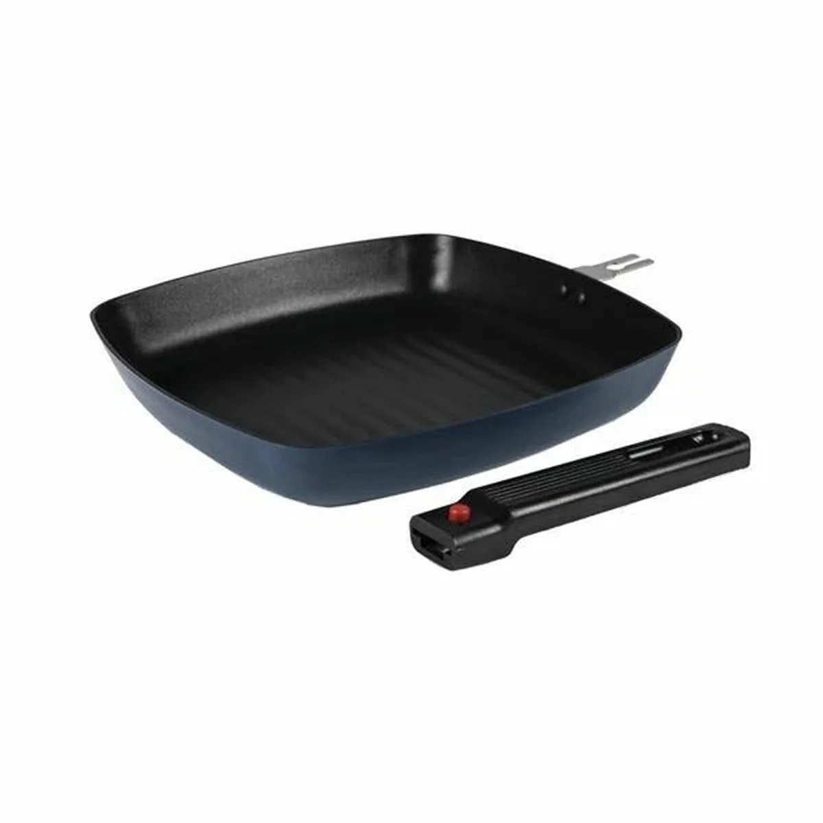 Kampa Square Camping Non Stick Frying Pan - 24cm Midnight - Image 2