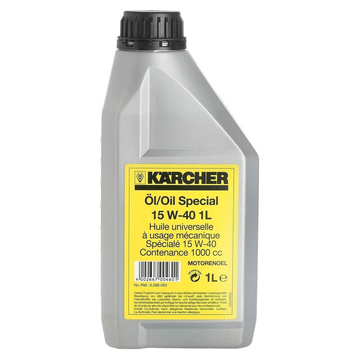 Karcher Pressure Washer High Performance 15 W-40 Engine Pump Oil 1 Litre Bottle - Image 3