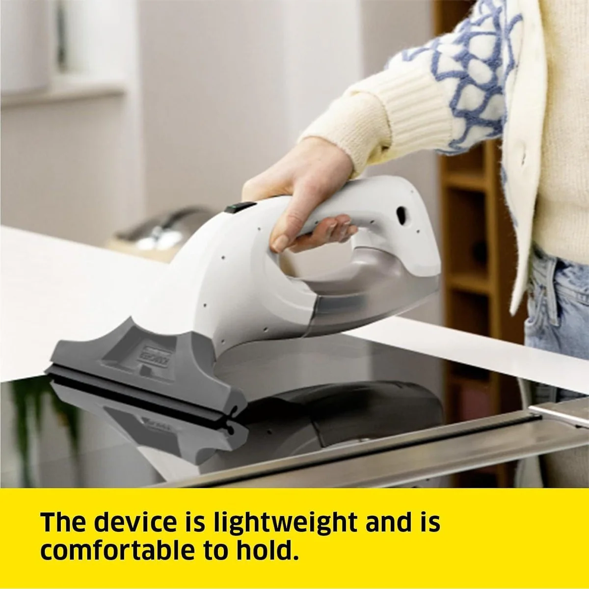 Karcher WV1 Window Vac Cleaner Lightweight Compact Fast Vacuum Floors Worktops - Image 3