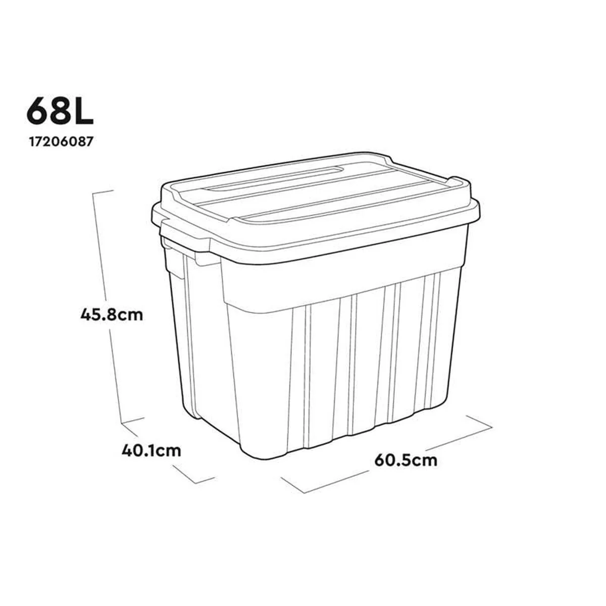 Keter Tuff Tote 68 litre - Image 4