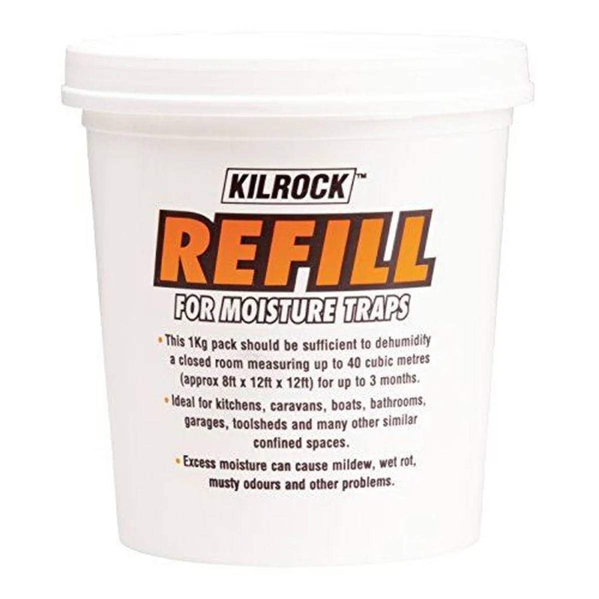 Kilrock Damp Clear Refill 500G (2) DAMPCLEAR2REFILL