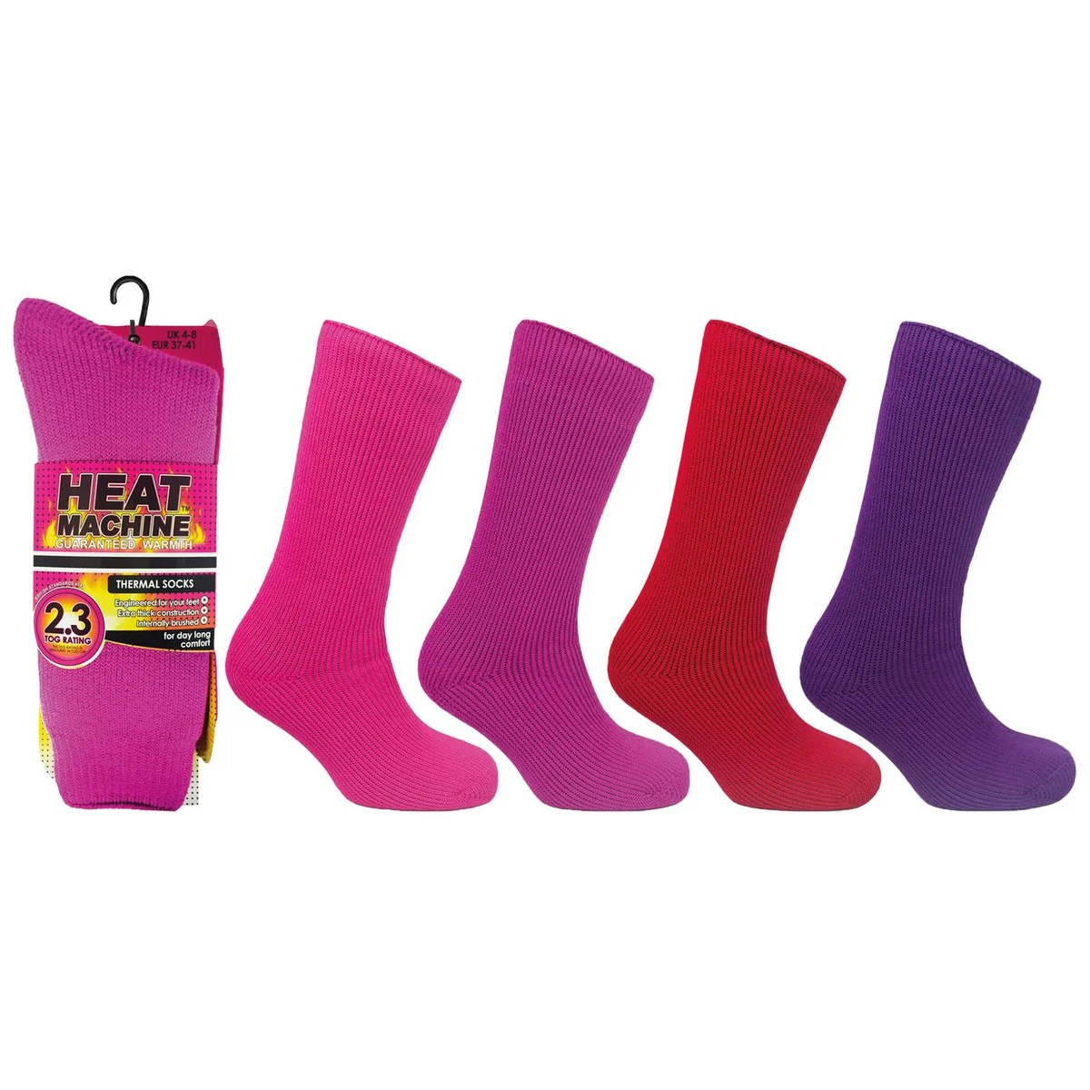 Ladies thermal insulated socks (assorted colours) 3342 - Image 6