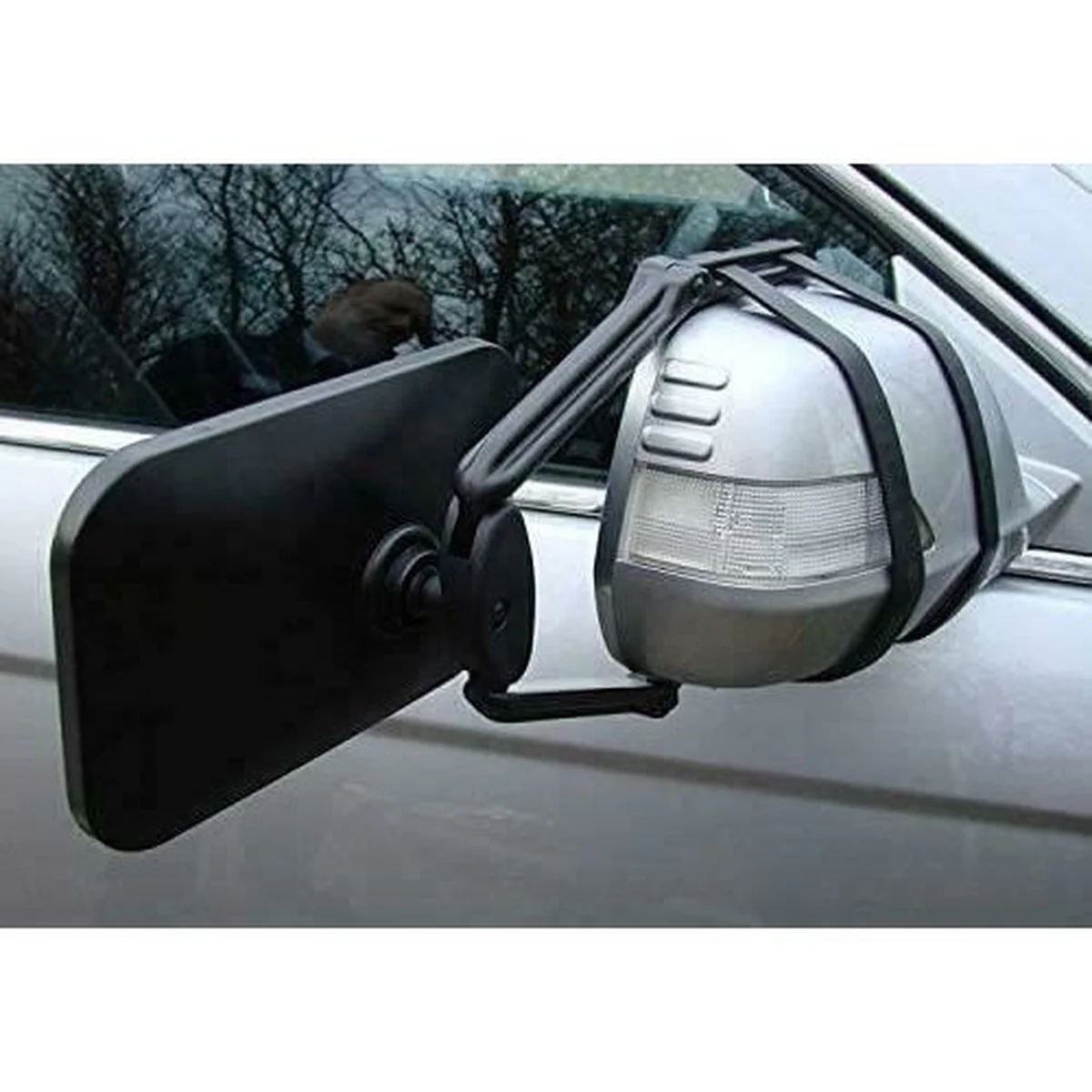 Maypole Large Convex Dual Glass Caravan Extension Towing Mirror Universal Fit - Image 4