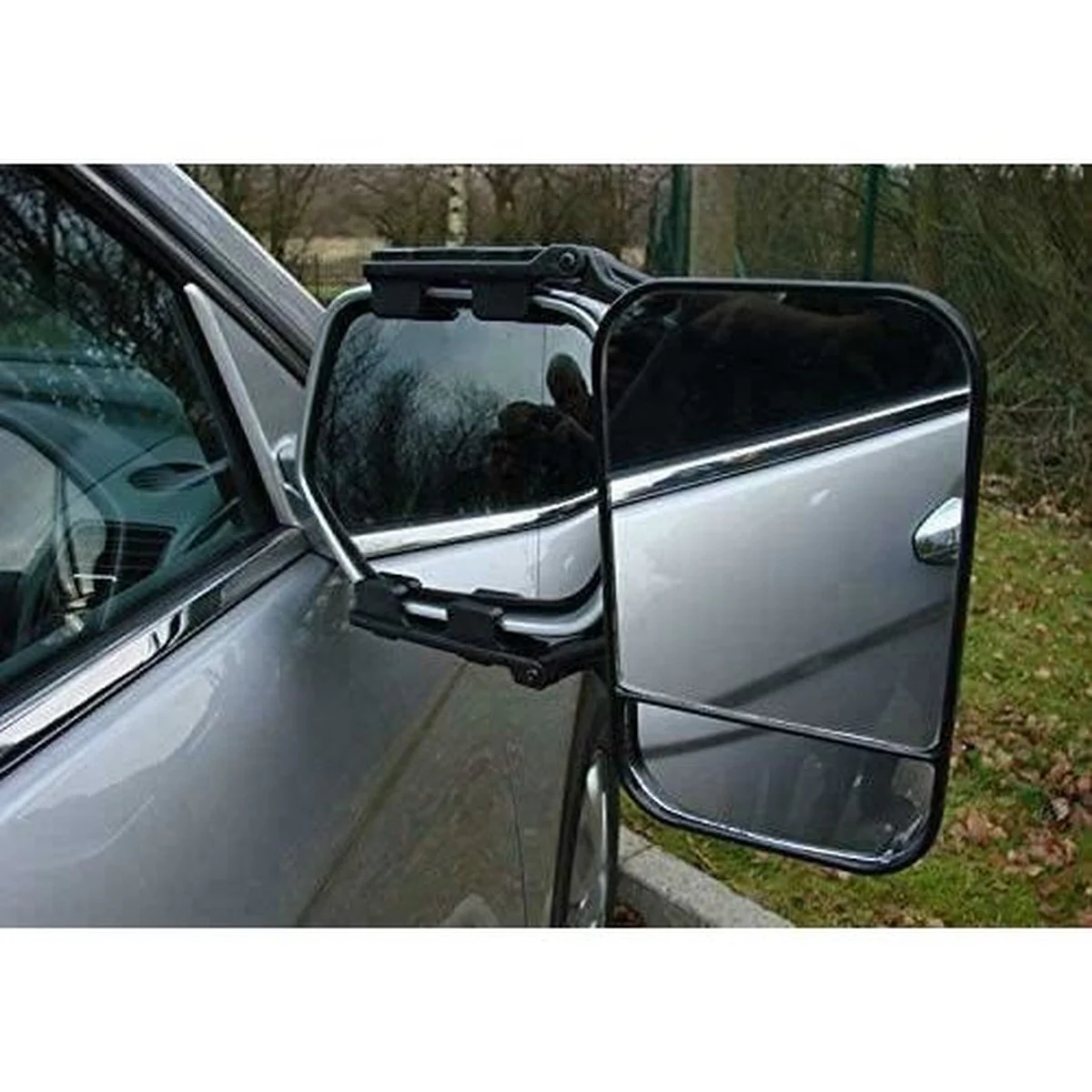 Maypole Large Convex Dual Glass Caravan Extension Towing Mirror Universal Fit - Image 5