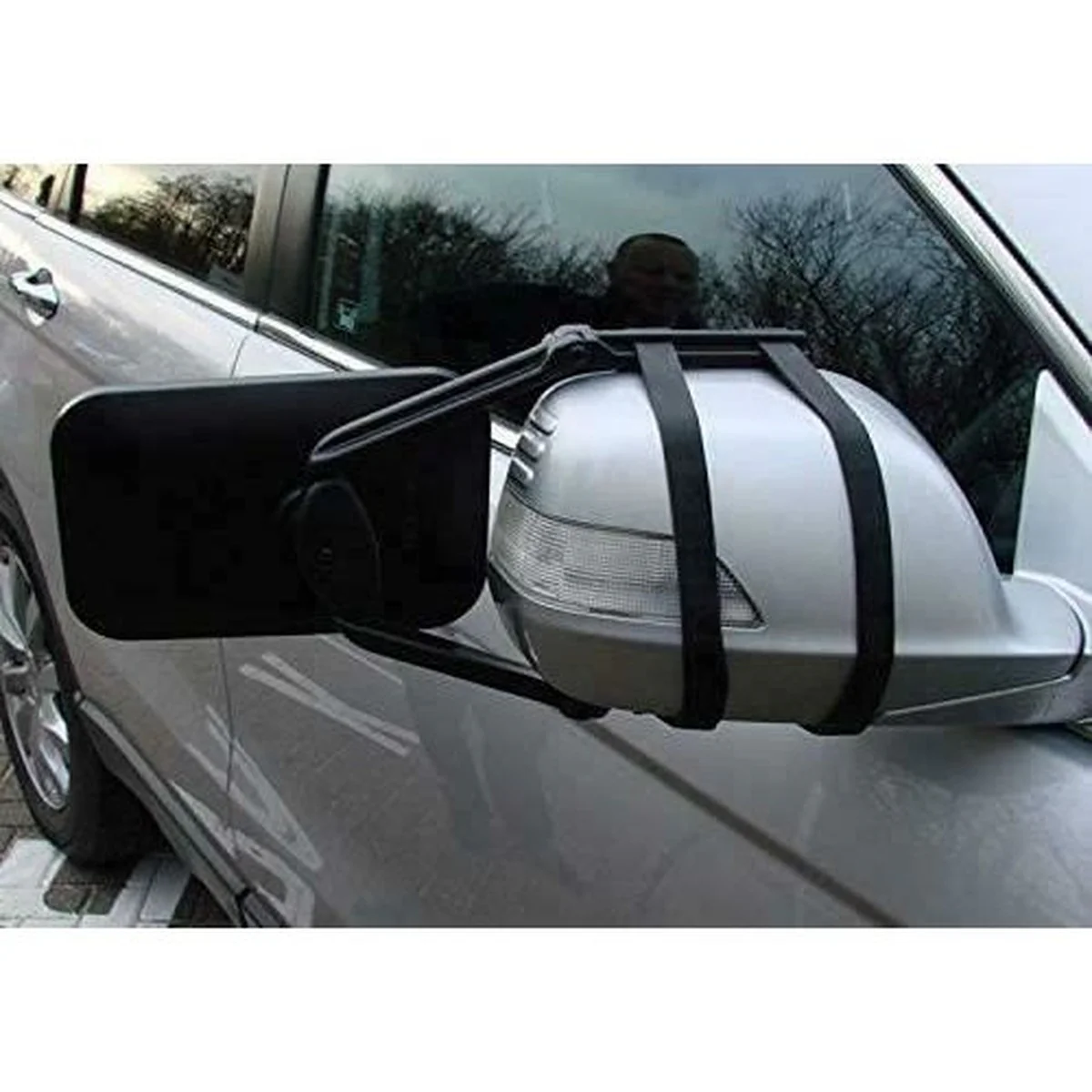 Maypole Large Convex Dual Glass Caravan Extension Towing Mirror Universal Fit - Image 7
