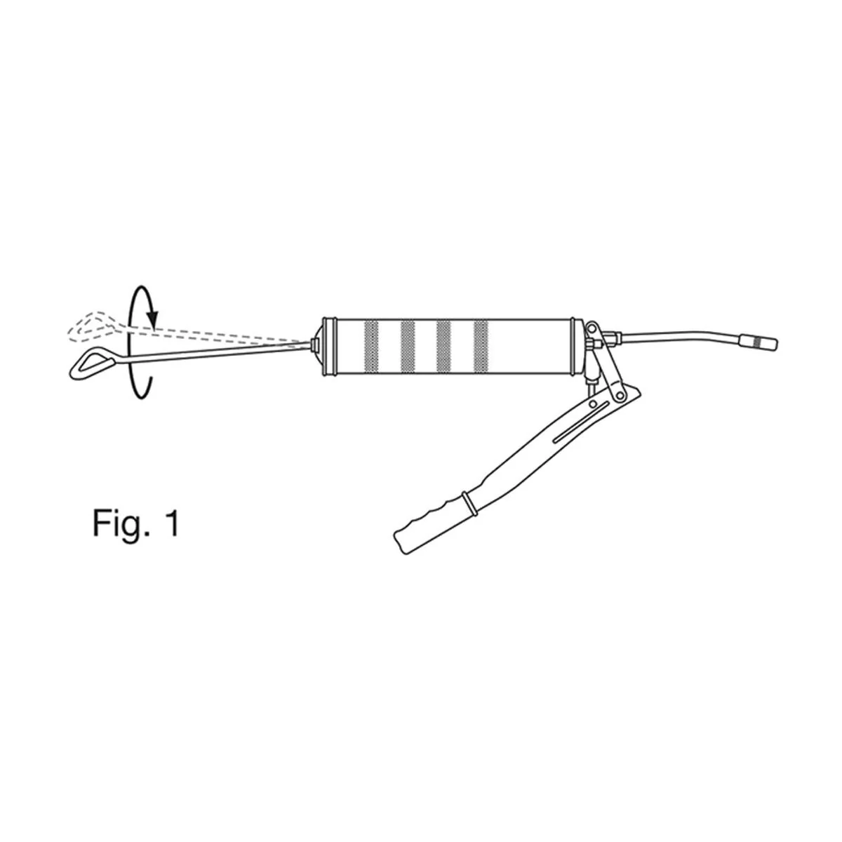 Laser High Pressure Grease Gun 500cc - make lubrication a breeze - Image 3