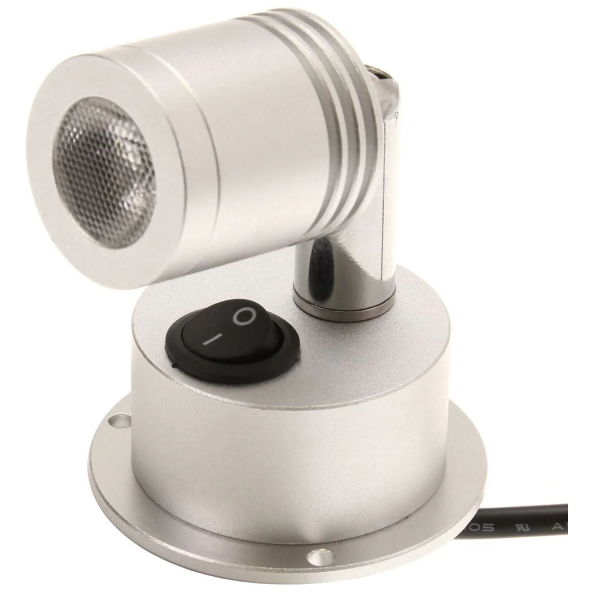 LED Reading Light Silver Cool White