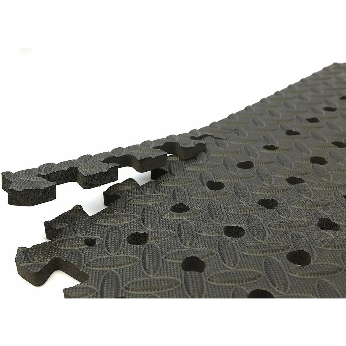 Leisure Black Padded Eva Foam Floor Mat Tiles for Awnings Tents Gyms & Marquees - Image 5