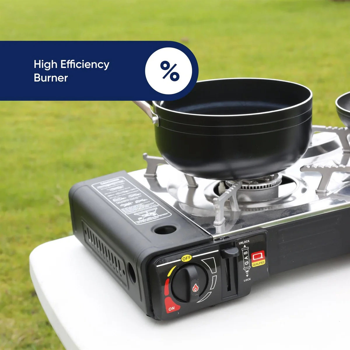 Leisureiwze Gourmet2 Double burner portable gas Cooking stove - Image 7