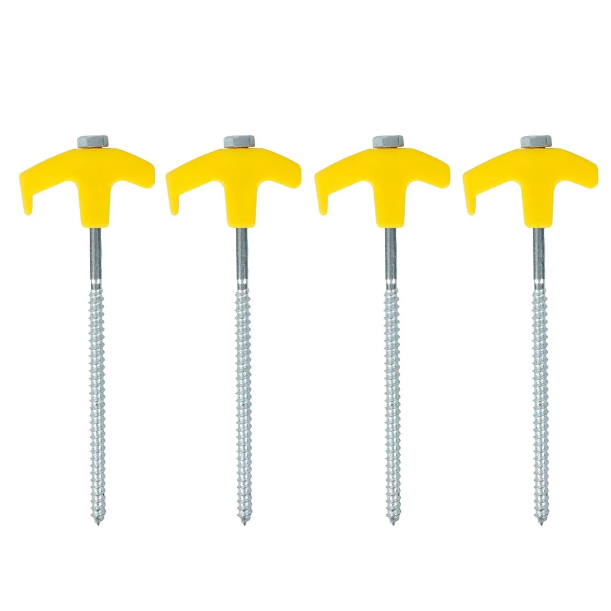 Leisurewize 20Pc Screw in Threaded HD Ground Pegs Set 7.4x185mm - Image 2