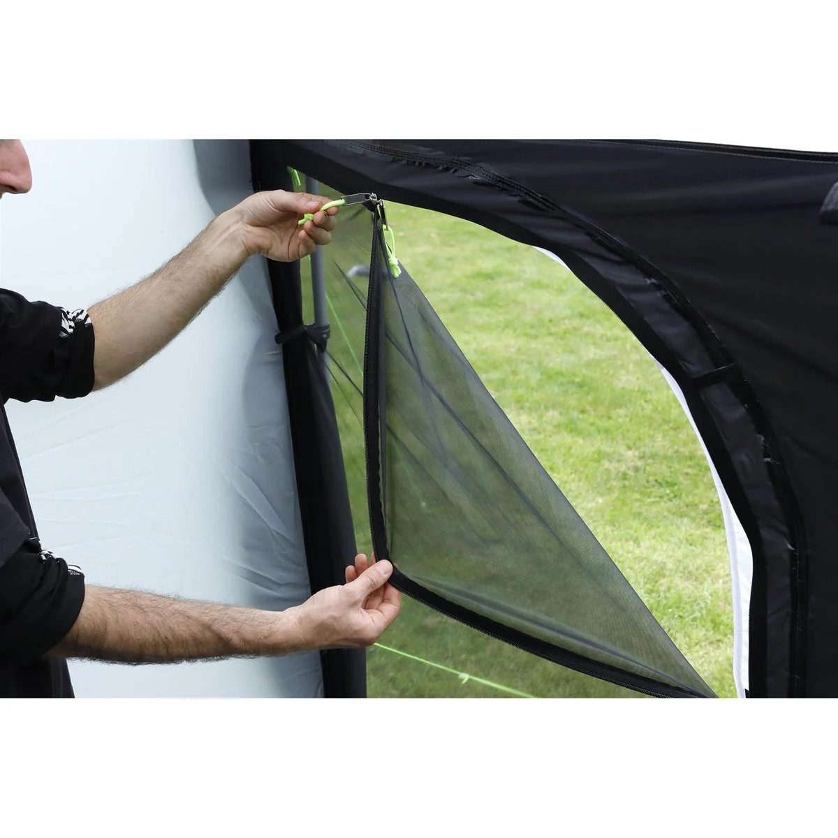 Leisurewize Campervan Mercury 350 Drive Away Pole Awning Low Top 180-210 Charcoal VW T5. T6 - Image 5