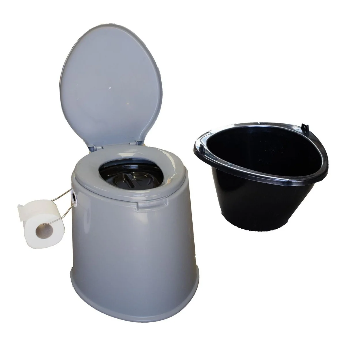 Leisurewize Camping Toilet Lightweight and Portable with Seat Festivals Outdoor Caravan - 5L - Image 3