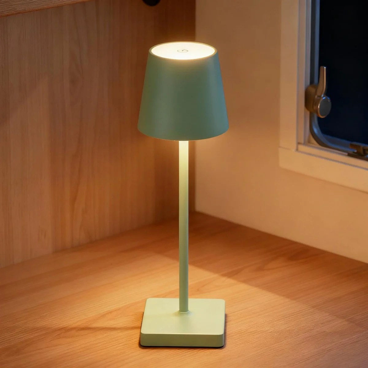 Leisurewize Caravan Camping Table Lamp - Lucia Green - Image 4