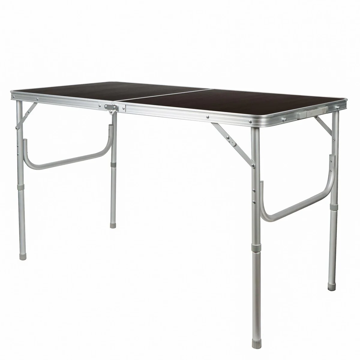 Leisurewize Folding Camping Table with Adjustable Legs Outdoor 120x60x70CM