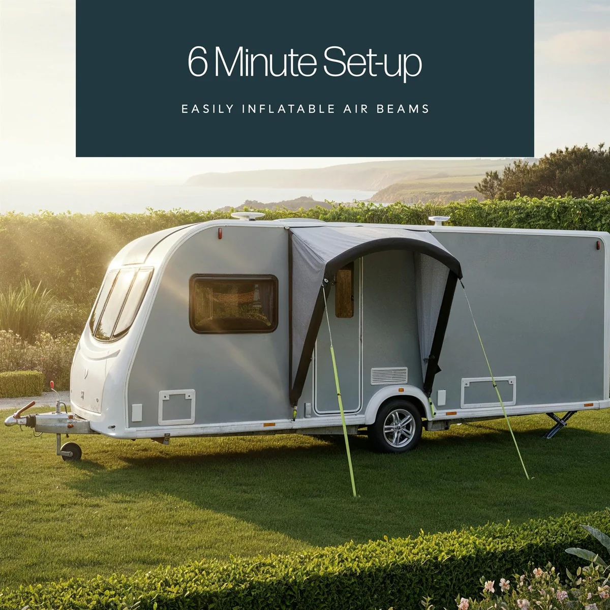 Leisurewize Griffon Inflatable Caravan Door Canopy Porch - Image 4