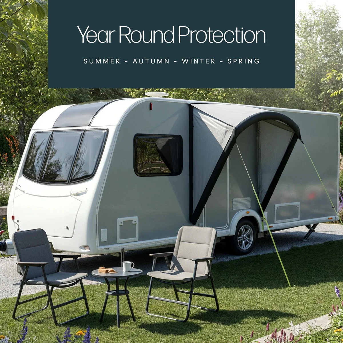 Leisurewize Griffon Inflatable Caravan Door Canopy Porch - Image 6