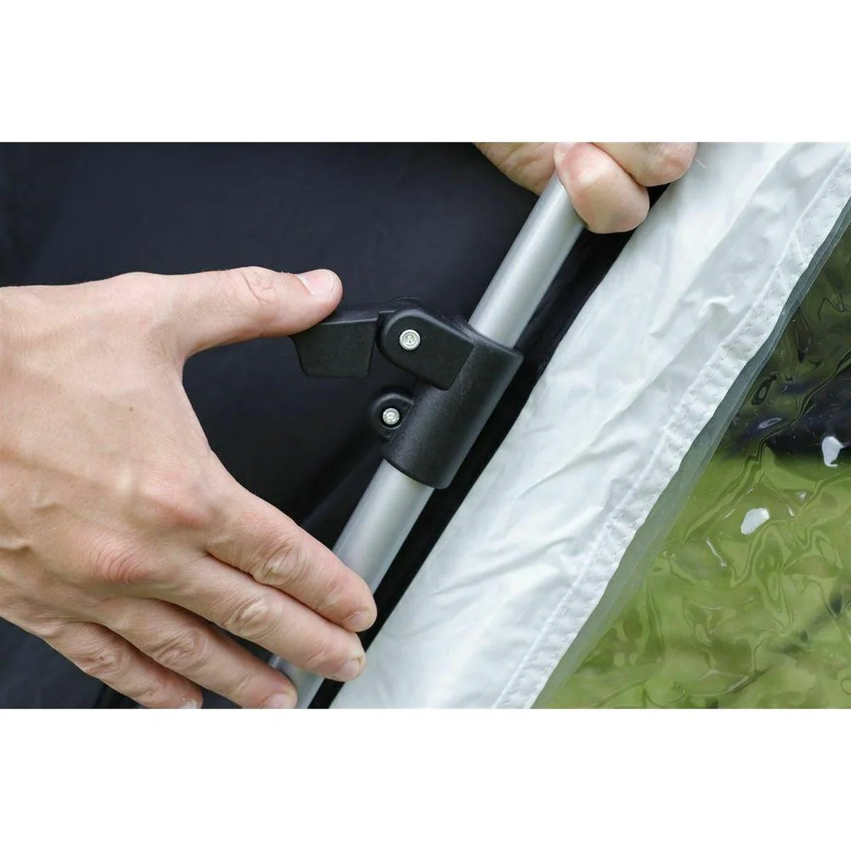 Leisurewize Mirage 325 Caravan Sun Shade Canopy Poled Porch Awning LWA31 - Image 5