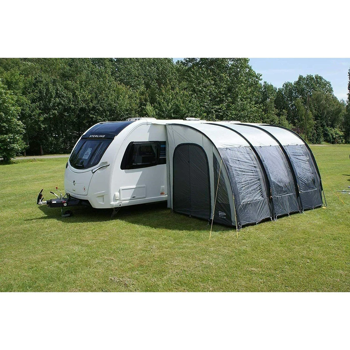 Leisurewize Ontario Ultimate Caravan Poled Porch Awning 390cm Blue 2022 - Image 2