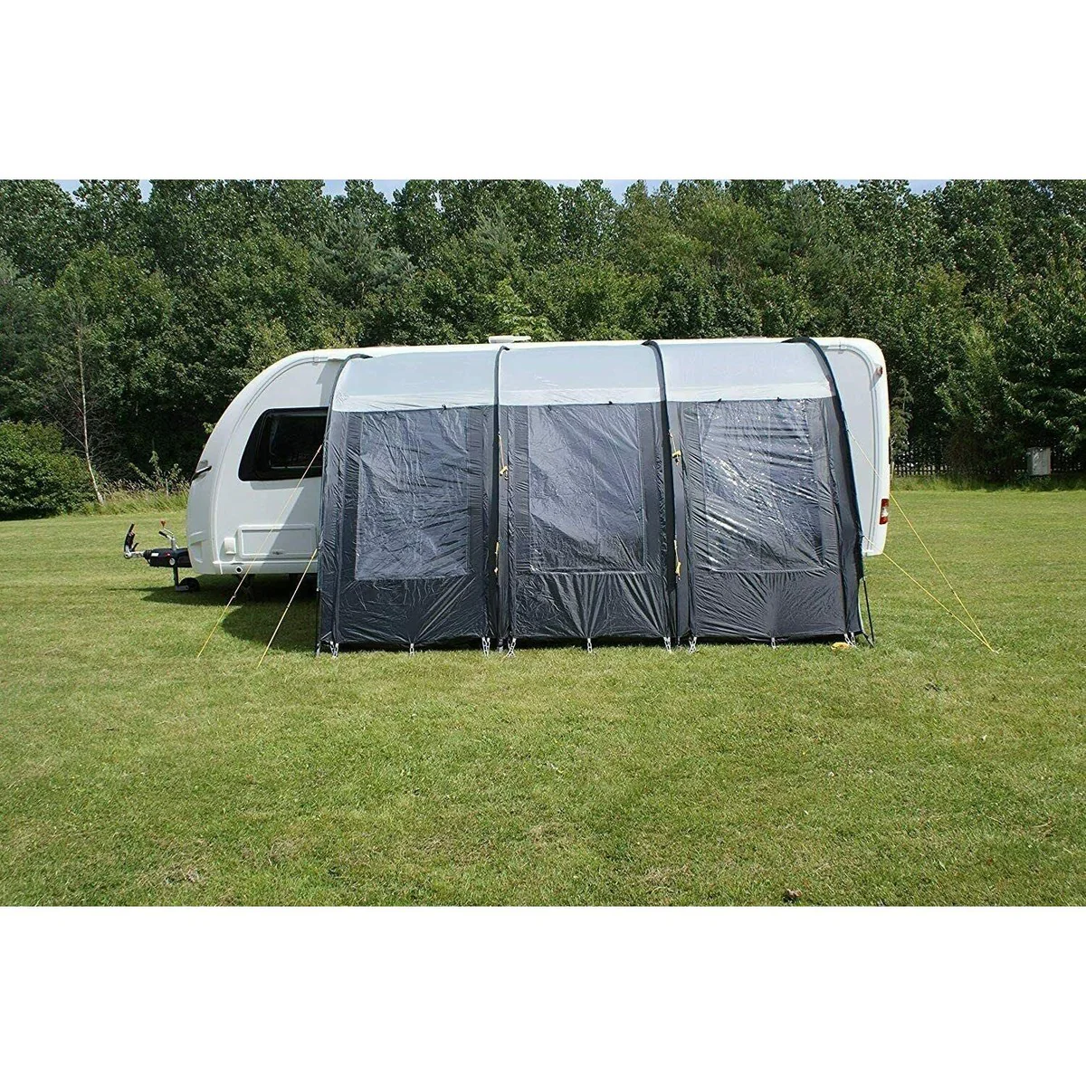 Leisurewize Ontario Ultimate Caravan Poled Porch Awning 390cm Charcoal 2022 - Image 9