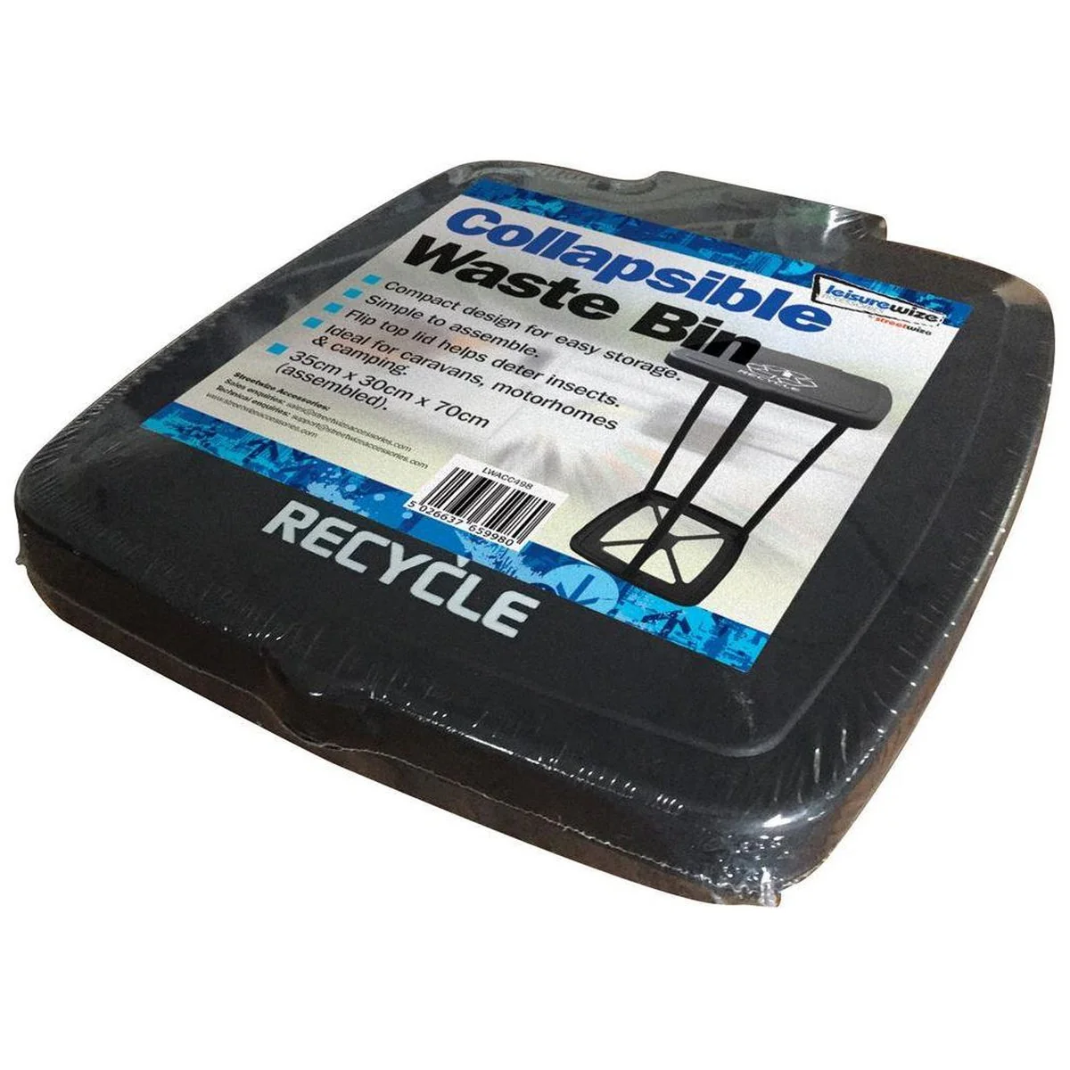Leisurewize Portable Waste Bin - Image 3