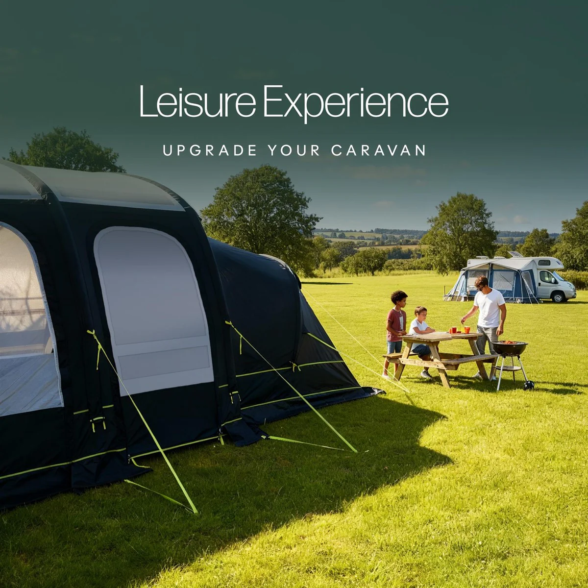 Leisurewize Skyliner 420 Inflatable Caravan Sleeping Annex - Image 7