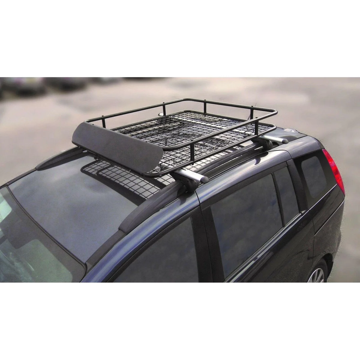 Leisurewize Universal Heavy Duty Steel Aerodynamic Roof Rack Bar Tray Carrier - Image 6