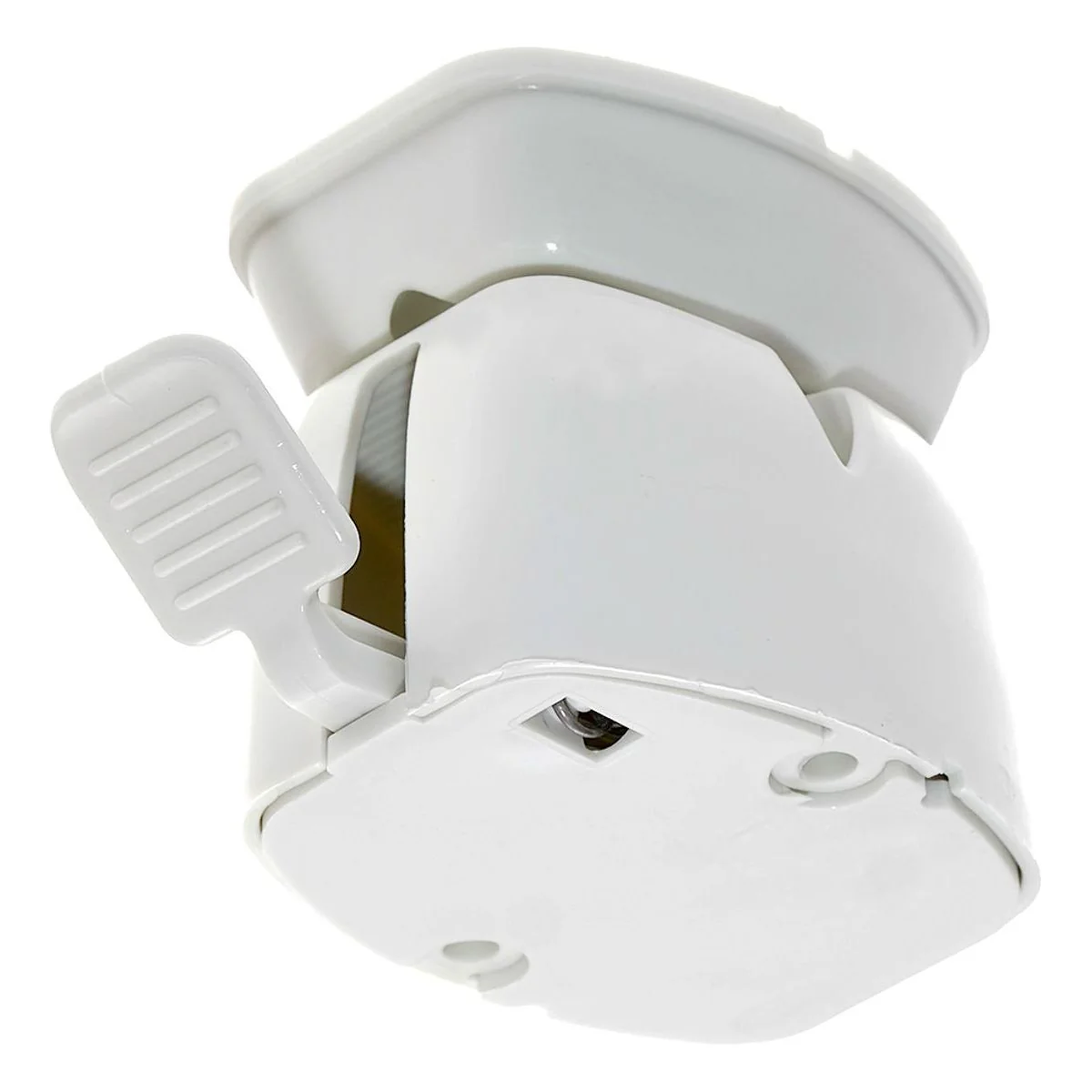Lever Release Door Catch White for Caravan/Motorhomes