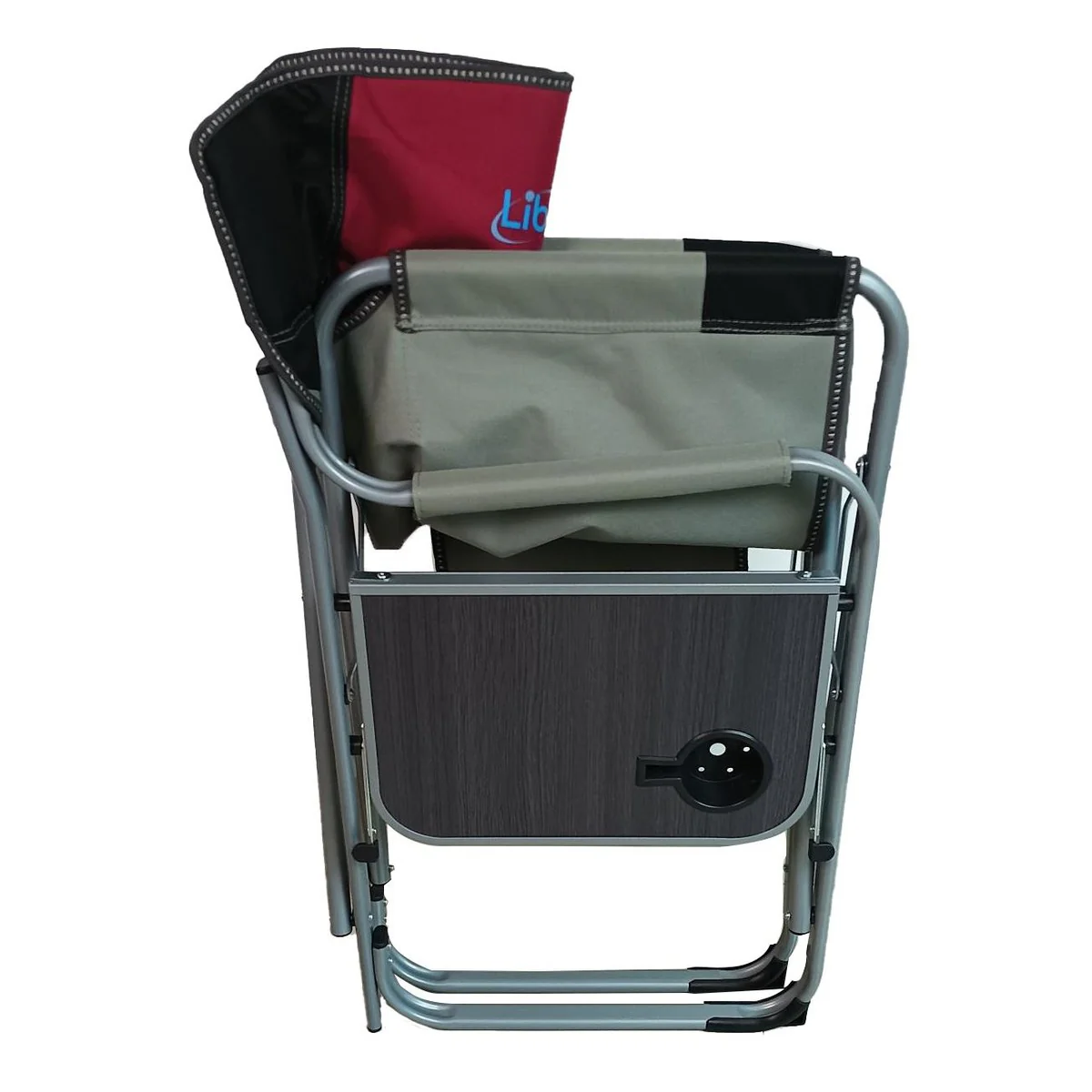 Liberty Magenta Directors Chair with Side Table Camping Caravan - Image 3