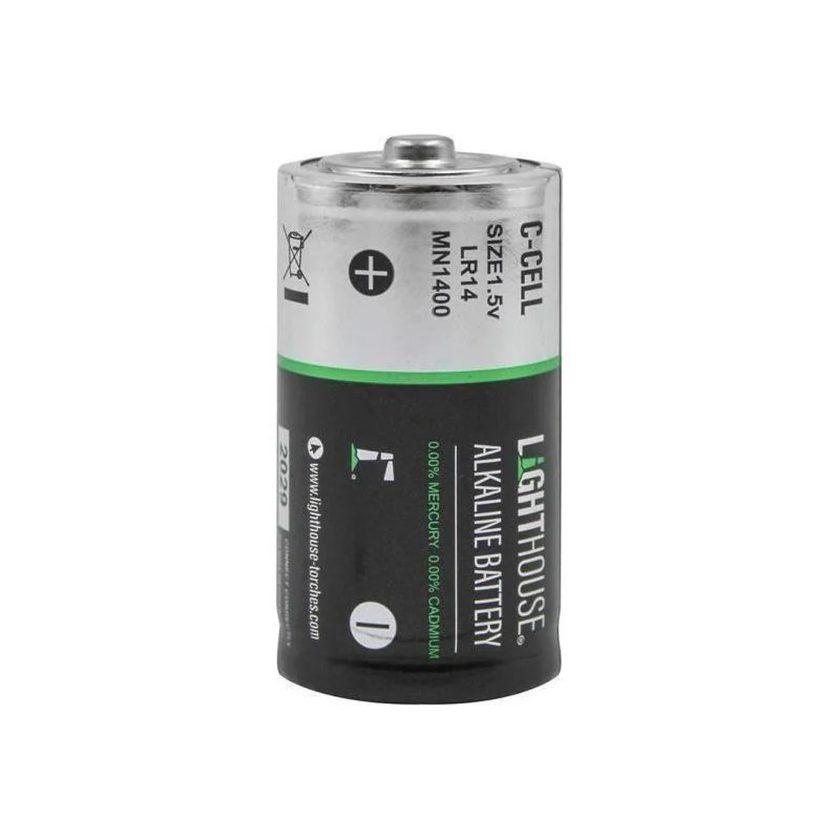 Lighthouse C LR14 Alkaline Batteries 6200 mAh (Pack 2)
