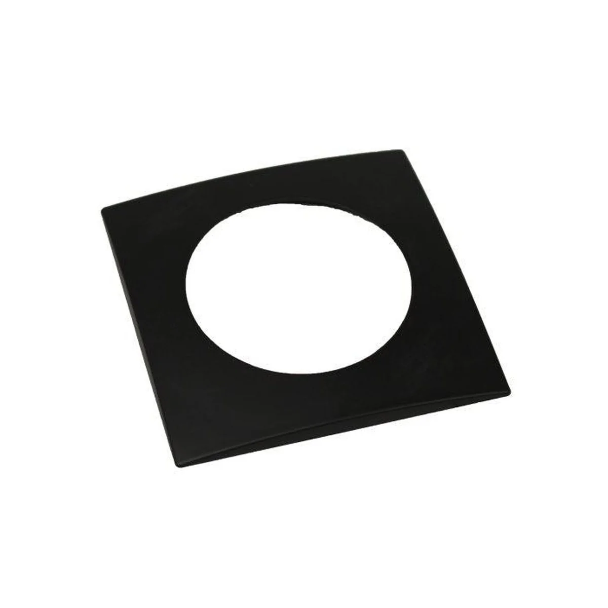 Lock Ring Square Matt Black � 71 X 71Mm