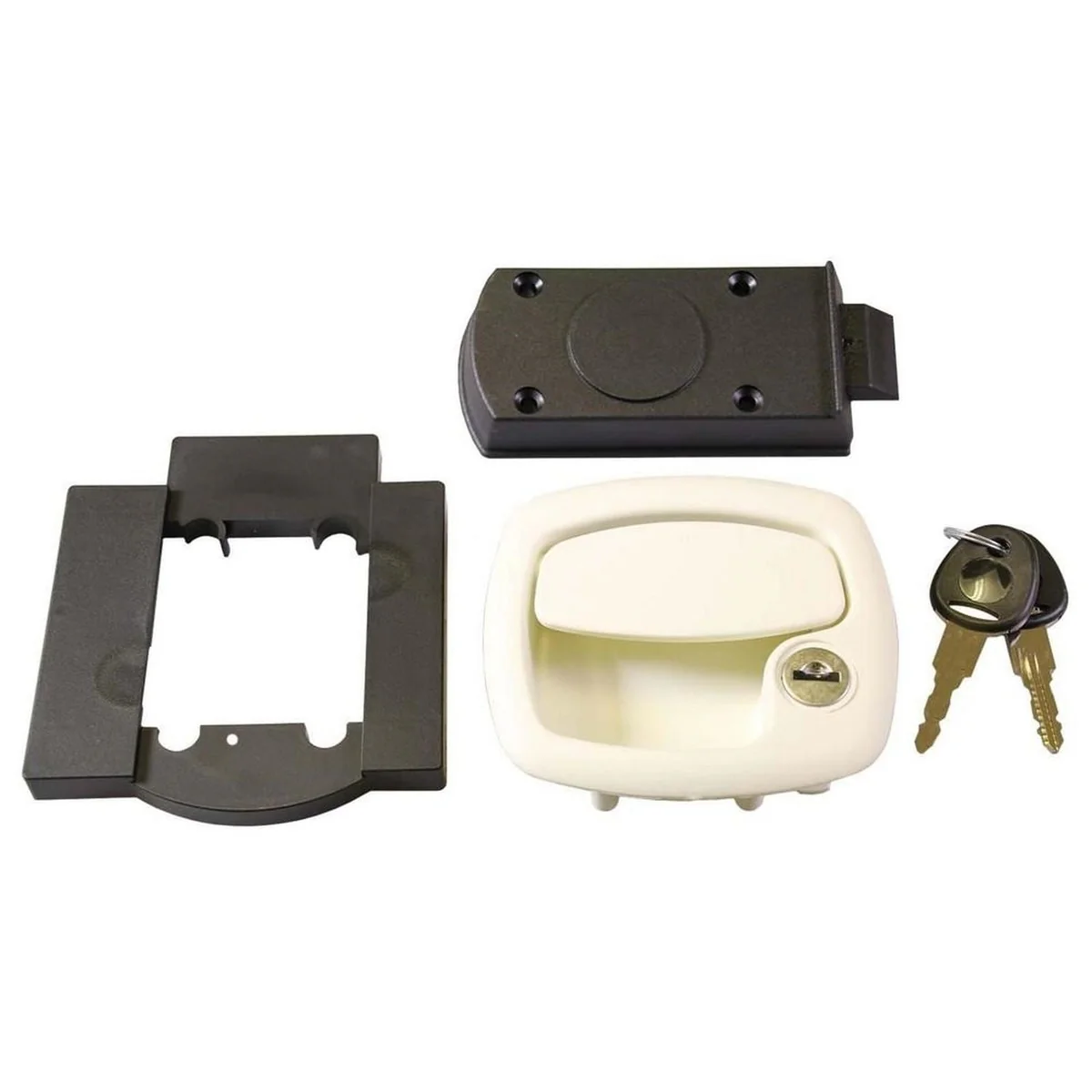 Locker / Garage Lock White - Image 2