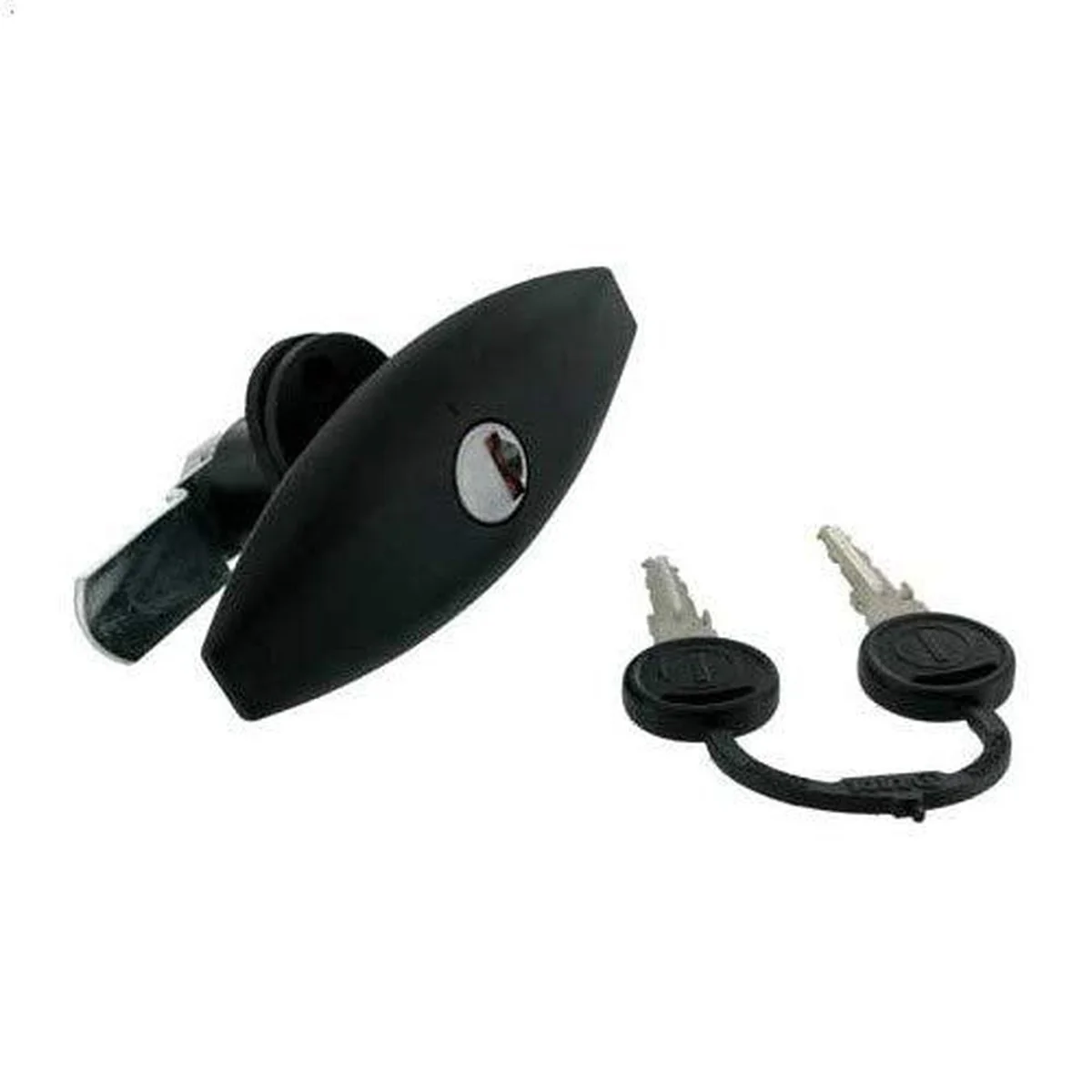 Locker Lock Black 50Mm Latch 30Mm Door 25Mm 805723B