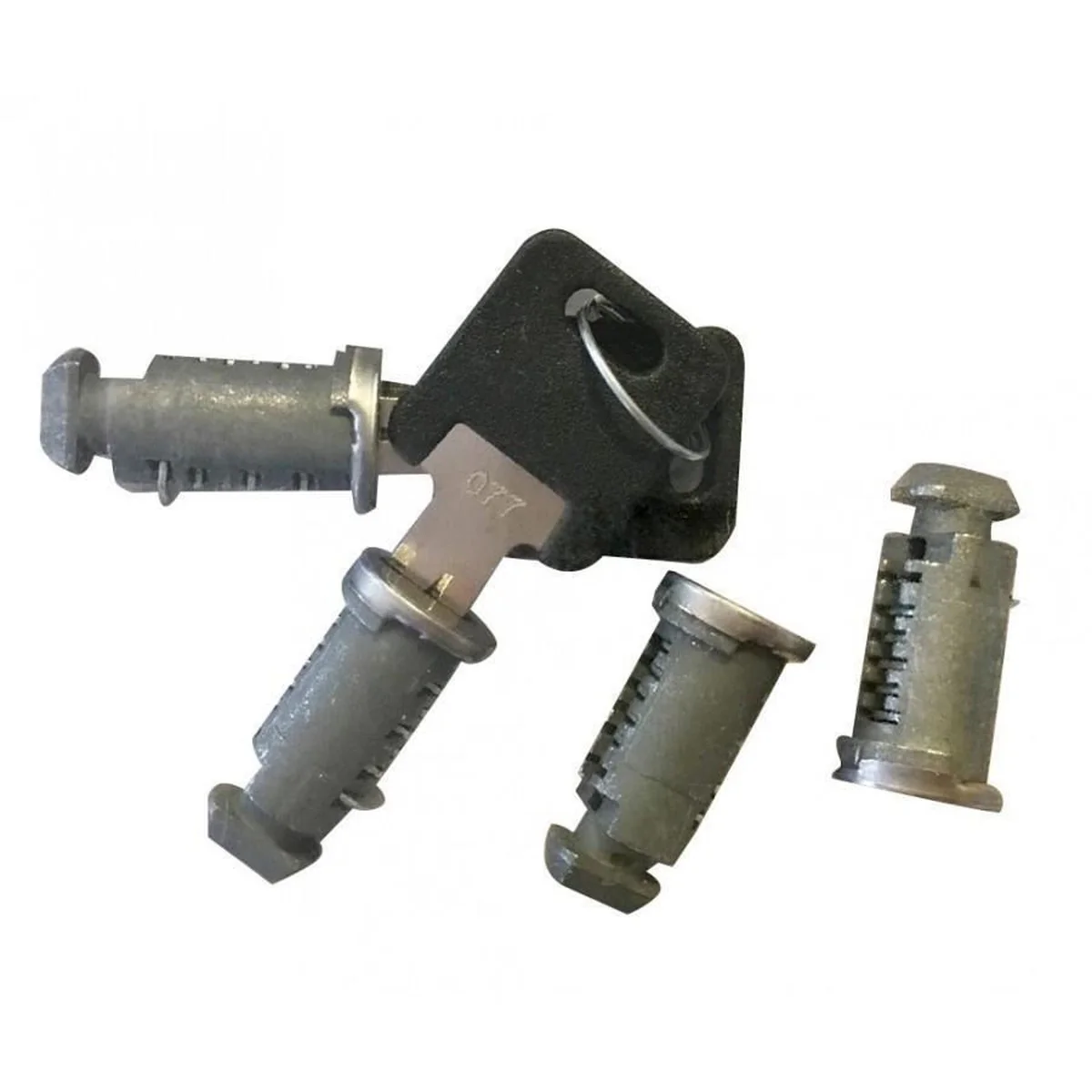 Summit Roof Bar Lock Set – Replacement Lock Barrels & Key - Image 2