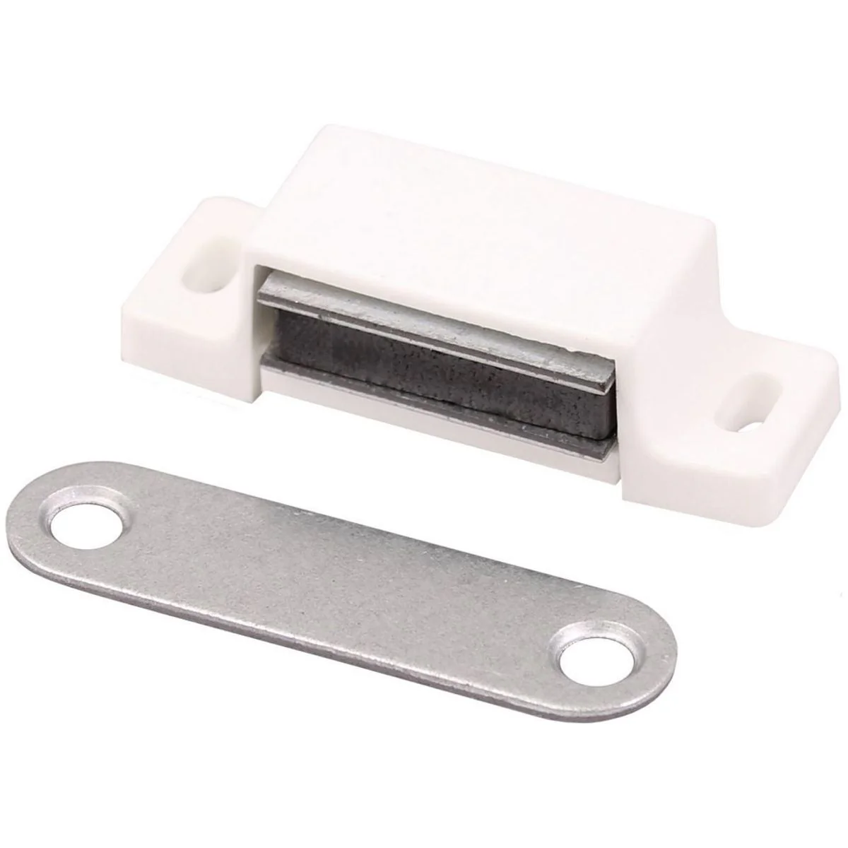 Magnetic Cupboard Catch White