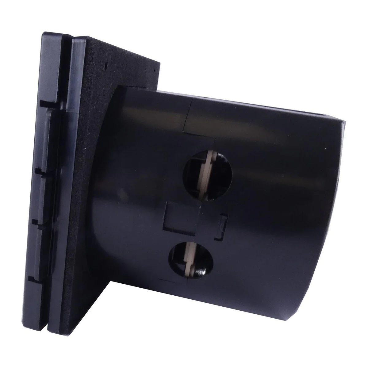 Mains 230V 16A Flush Hook Up Socket Caravan Motorhome Camper Van RV Black - Image 4