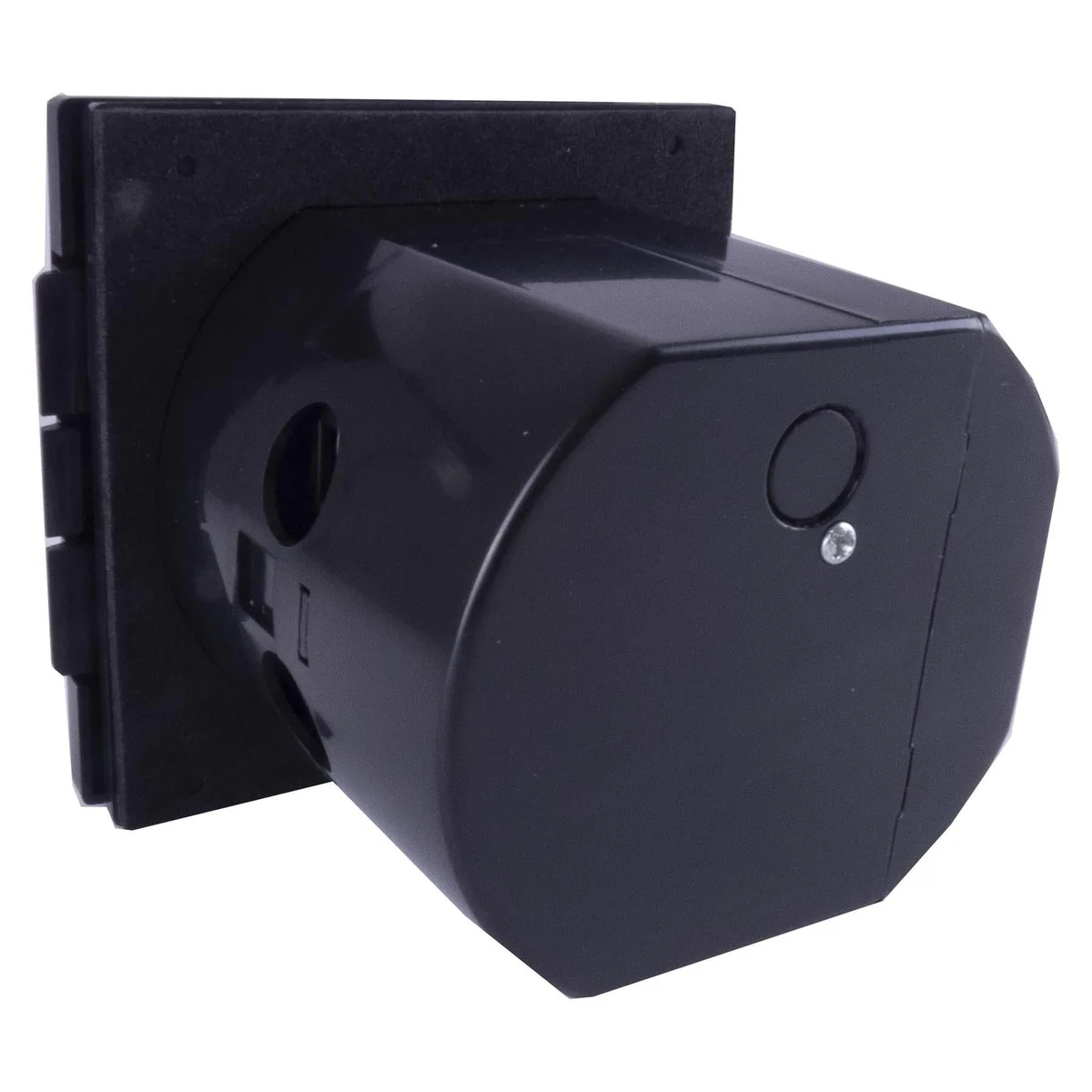 Mains 230V 16A Flush Hook Up Socket Caravan Motorhome Camper Van RV Black - Image 5