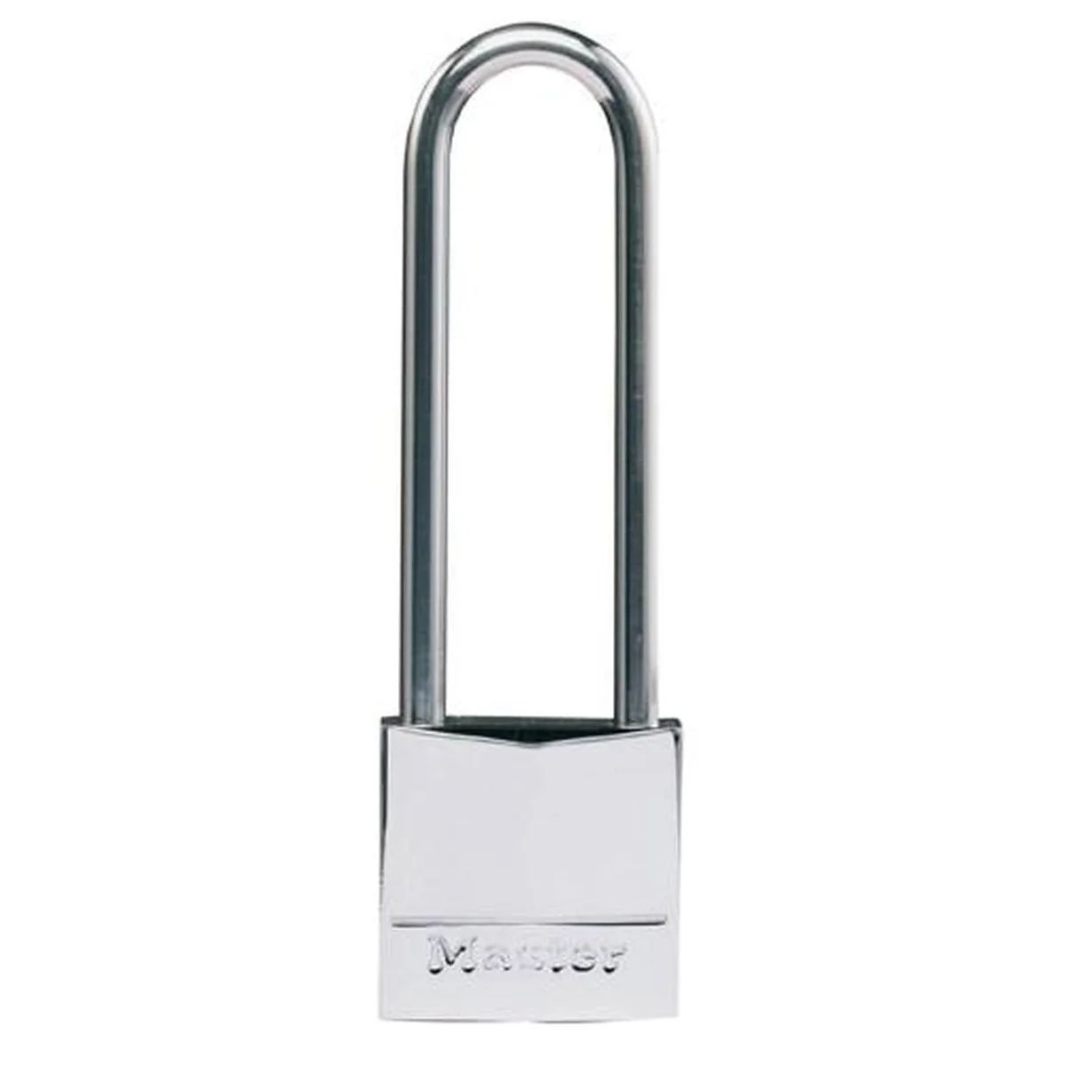 Masterlock Padlock Nickel Brass 30mm SS Long Shackle