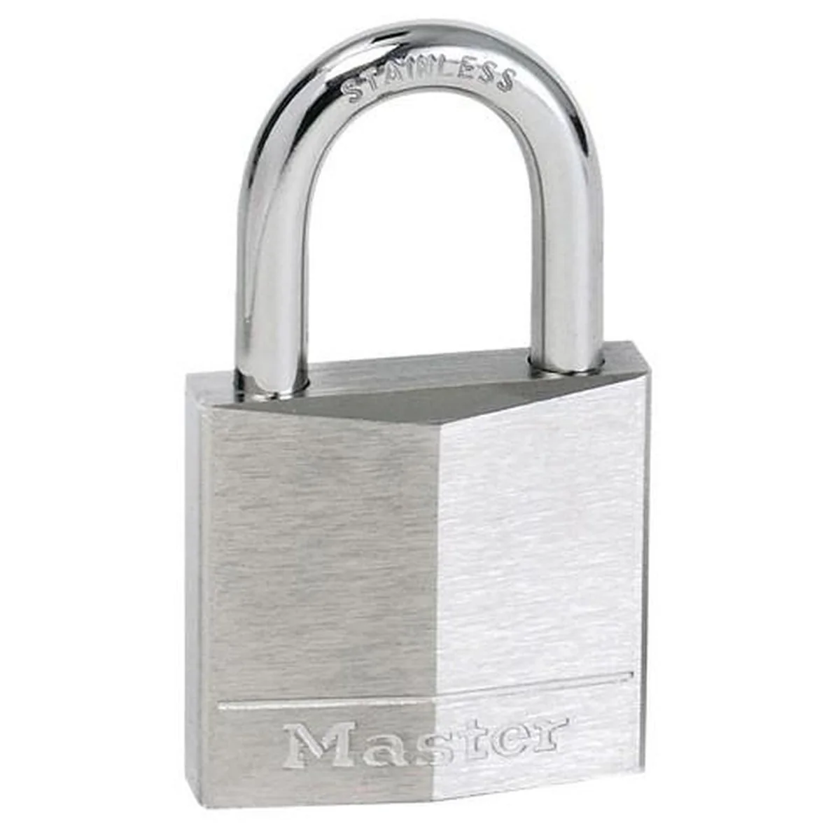 Masterlock Padlock Nickel Brass 40mm SS Shackle