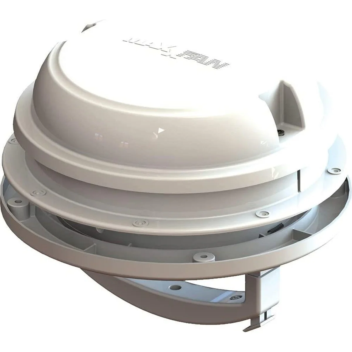 Maxxair Maxxfan Dome Vent 12V Fan White Campervan Motorhome Bathroom Roof/Wall