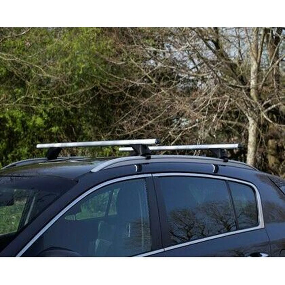 Maypole 1.2m Car Roof Bars for Profile Flush Rails - Image 7