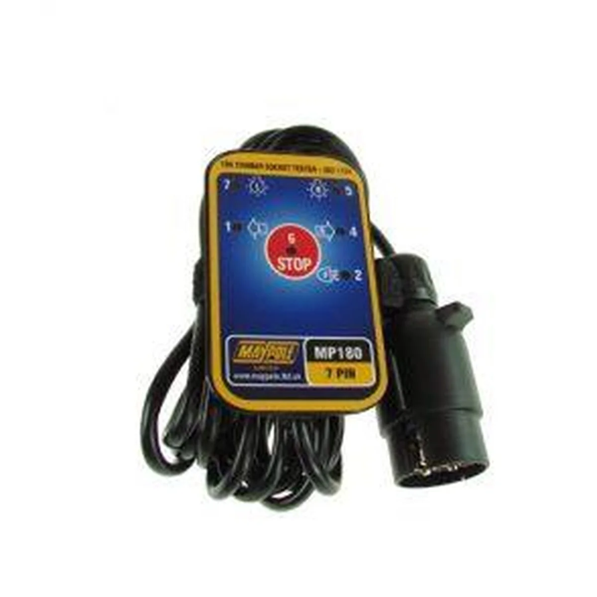 Maypole 13 Pin Caravan Towing 12V Vehicles Towbar Socket Tester Cable 3.5 m - Image 2