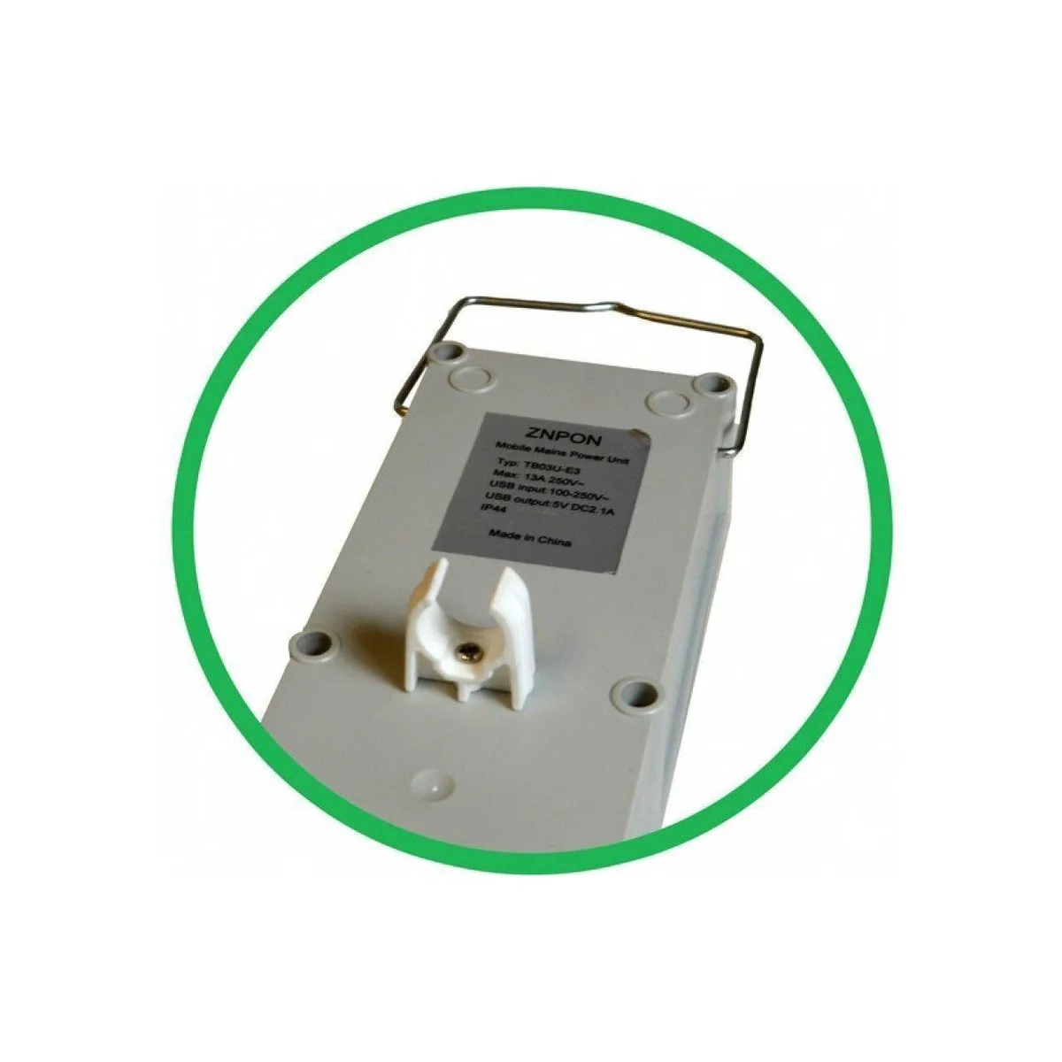 Maypole 15M MP3766 Triple Mains Hookup Mobile Power Unit 230V 13A With USB Ports - Image 4