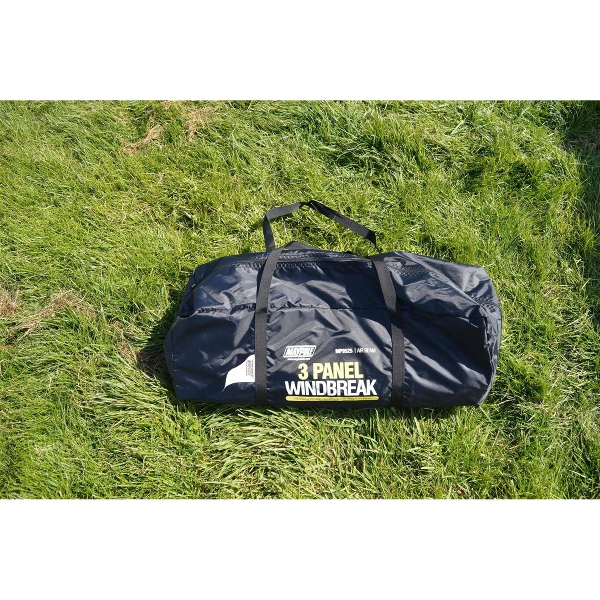 Maypole 3 Panel Inflatable Camping Windbreak with Windows L480cm x H140cm - Image 12