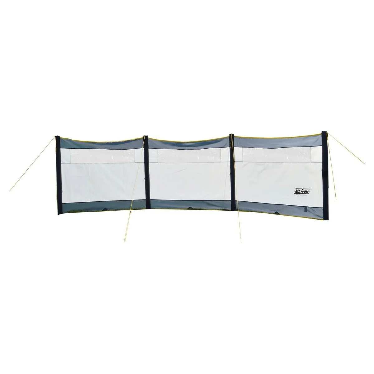 Maypole 3 Panel Inflatable Camping Windbreak with Windows L480cm x H140cm - Image 2